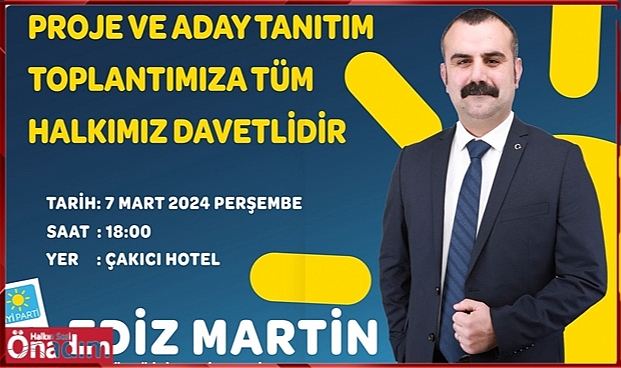 İYİ Parti'nin Adayları ve Projeleri Görücüye Çıkıyor
