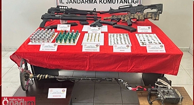 Kaçak Definecilerin Evinden Cephane Çıktı