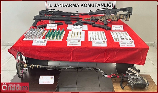 Kaçak Definecilerin Evinden Cephane Çıktı
