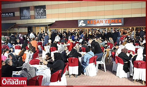 Keşan Belediyesi, Hemşehrilerini Gönül Sofrasında Buluşturdu