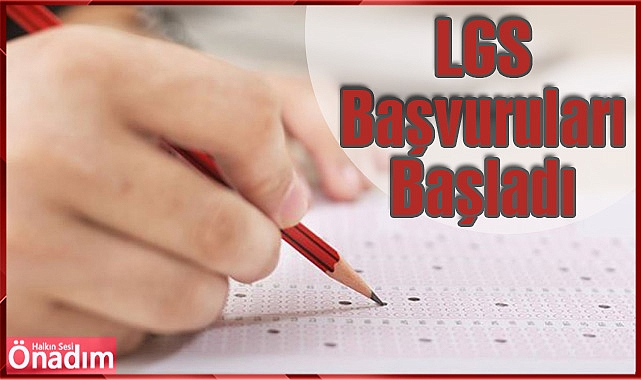 LGS Başvuruları Başladı