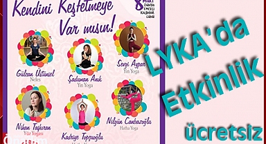 LYKA'da Etkinlik