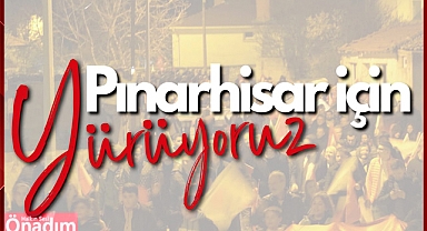 Pınarhisar’da Yürüyüş Etkinliği