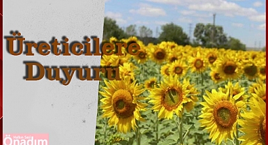 Üreticilere Duyuru