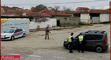 Uzunköprü’de Havadan Trafik Denetimi Gerçekleştirildi