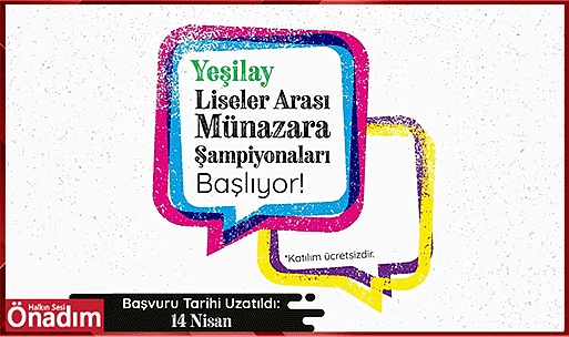 Yeşilay Münazara Turnuvası'na Son Başvuru Tarihi Uzatıldı