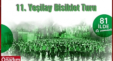 11. Yeşilay Bisiklet Turu Gerçekleşecek