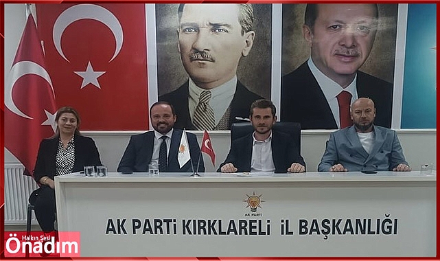 AK Parti Kırklareli yönetimi toplandı