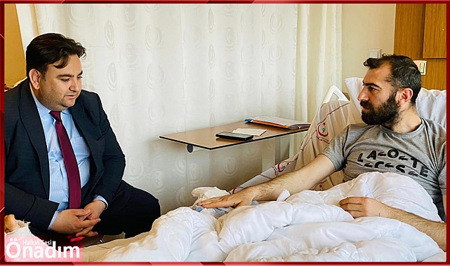 Başkan Gün'den hastane ziyareti