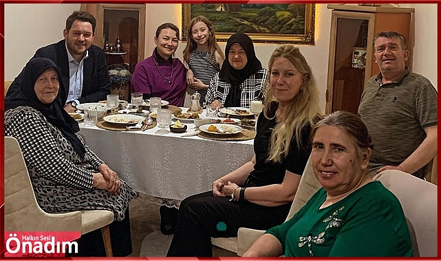 Başkan Talay, Kelek çiftinin misafiri oldu