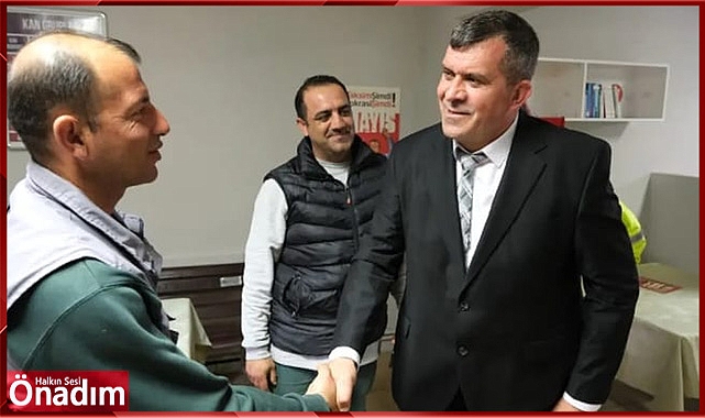 Başkan Vekili Ediş saha çalışanlarıyla bir araya geldi