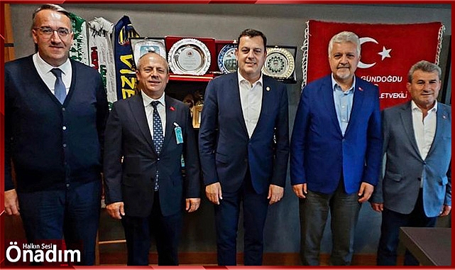 Belediye Başkanlarından CHP Kırklareli Milletvekili Vecdi Gündoğdu'ya ziyaret