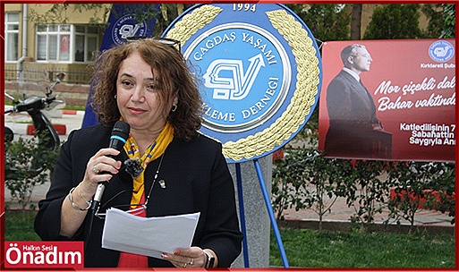Çağdaş Yaşamı Destekleme Derneği Kırklareli Şubesi, Sabahattin Ali'yi Unutmadı