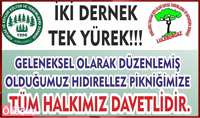 Devletliağaç köyünde hıdrellez şenliği tarihi belli oldu