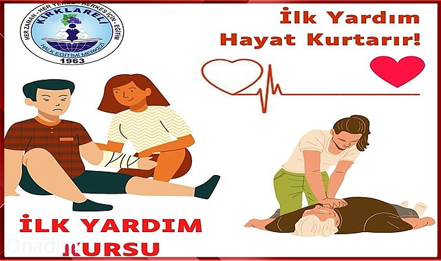Hedef, acil durumlarda ilk yardımda bulunabilecek bireyleri çoğaltmak