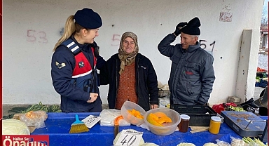 Jandarmanın KADES Bilgilendirmeleri Devam Ediyor