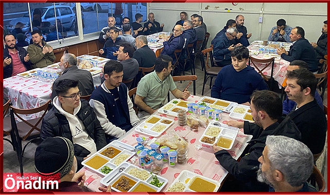 Kırklareli Ordulular Derneği'nden 300 kişilik iftar