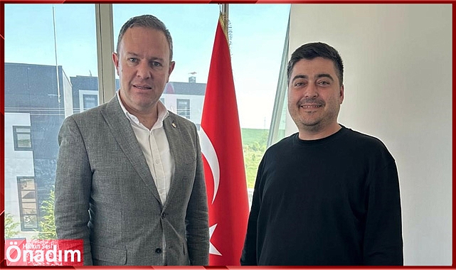 Kırklareli TSO Başkanı Soner Ilık, Malkara TSO Başkanı Tevfik Yamanoğlu ile bir araya geldi