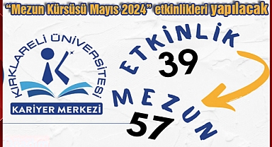 “Mezun Kürsüsü Mayıs 2024” etkinlikleri yapılacak