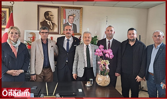 MHP İl Teşkilatından Başkan Şenol’a ziyaret
