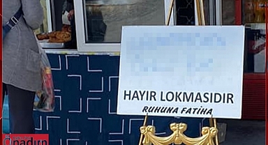 O İlçede Dağıtılan Hayır Lokmasının Sebebini Görenler Dönüp Bir Daha Baktı