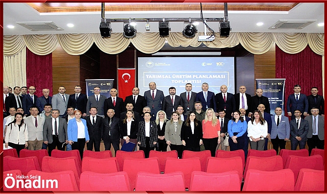 Tarımsal Üretimin Planlanması Edirne'de Görüşüldü