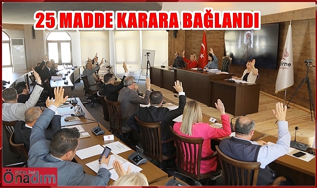 Yeni Dönemin İlk Belediye Meclis Toplantısı Gerçekleştirildi