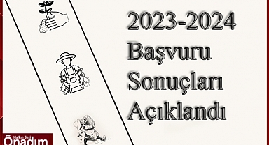 2023-2024 Başvuru Sonuçları Açıklandı
