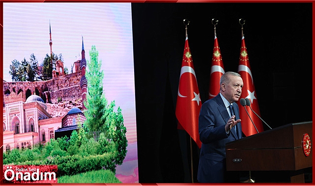 “21 yılda, ülkemiz içerisinde ve gönül coğrafyamızın dört bir yanındaki 5 bin 500 ecdat yadigârı eseri yeniden ayağa kaldırdık”