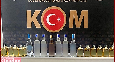 27,4 Litre Kaçak İçki Ele Geçirildi