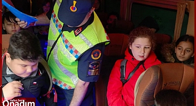 48 Öğrenciye Trafik Eğitimi Verildi