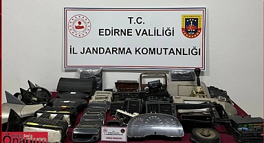 97 Adet Gümrük Kaçağı Yedek Parçaya El Konuldu