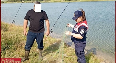 Balık Yasağını İhlal Edenlere Jandarmadan Baskın