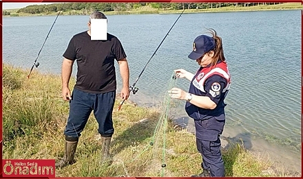 Balık Yasağını İhlal Edenlere Jandarmadan Baskın