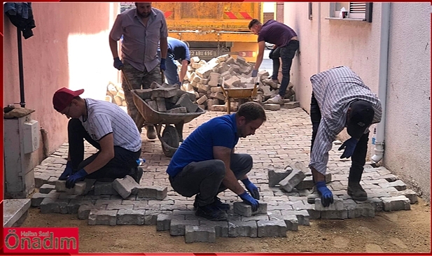 Bozulan Yollar Onarılıyor