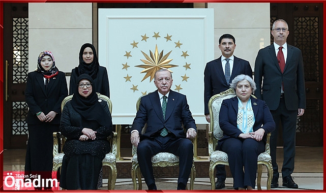 Büyükelçilerden Cumhurbaşkanı Erdoğan’a güven mektubu