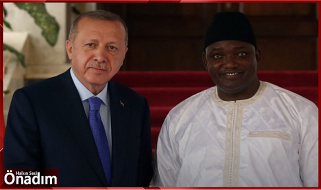 Cumhurbaşkanı Erdoğan, Gambiya Cumhurbaşkanı Barrow ile telefonda görüştü