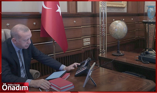 Cumhurbaşkanı Erdoğan, İrlanda Başbakanı Harris ile telefonda görüştü
