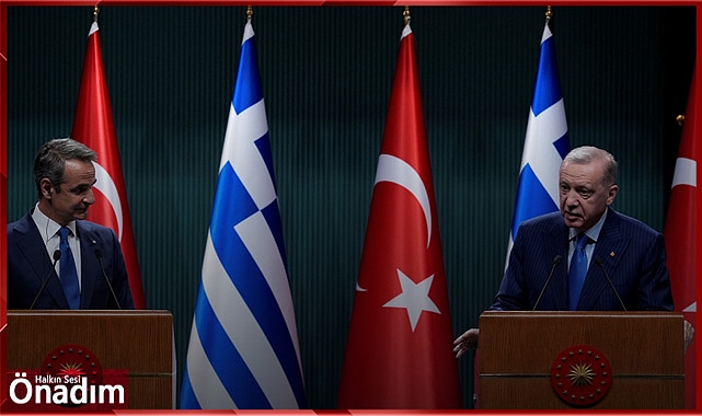 Cumhurbaşkanı Erdoğan ve Yunanistan Başbakanı Miçotakis, ortak basın toplantısında konuştu