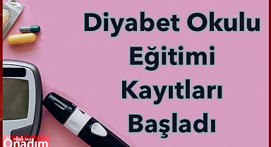 Diyabet Okulu Eğitimi Kayıtları Başladı