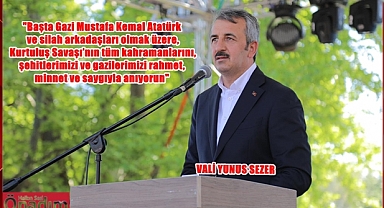 Edirne Valisi Sezer’den 19 Mayıs Atatürk’ü Anma, Gençlik ve Spor Bayramı Mesajı