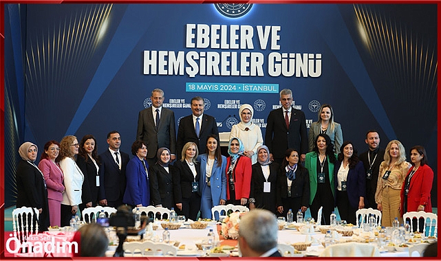 Emine Erdoğan, Başakşehir Şehir Hastanesi’nde hemşire ve ebelerle bir araya geldi