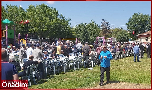 Erikler Köyünde şükür ve yağmur duası yapıldı
