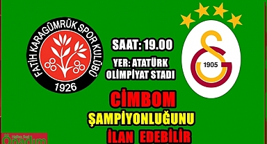 Galatasaray Kritik Karagümrük Deplasmanında!