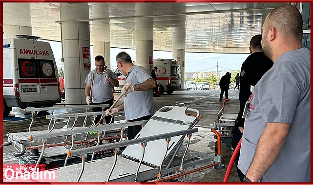 Hastanede Yaz Temizliği