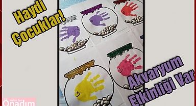 Haydi Çocuklar! Akvaryum Etkinliği Var