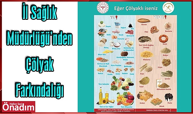 İl Sağlık Müdürlüğü’nden Çölyak Farkındalığı