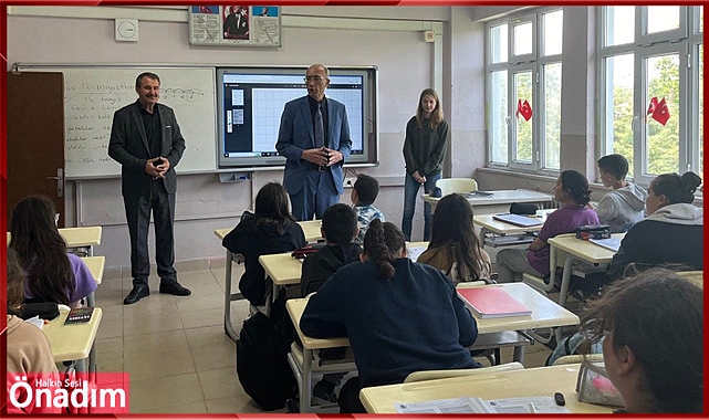 İlçe Mili Eğitim Müdürü Akdemir okul ziyaretlerine devam ediyor