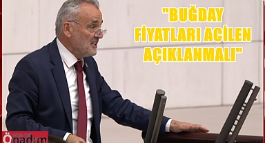 İYİ Partili Akalın, “Modern tarım teknikleri ve sulama sistemleri desteklenmeli”