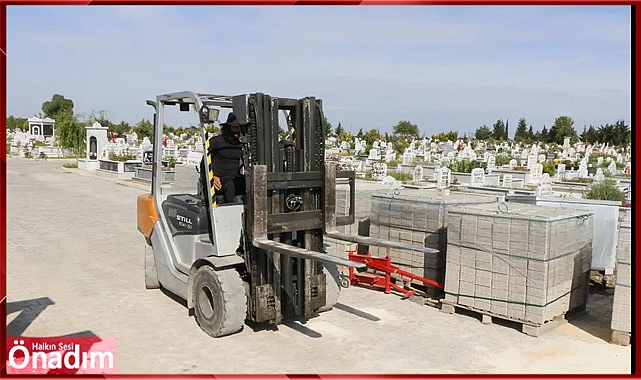 Kırklareli Belediyesi, Şehir Mezarlığında Çalışmalara Devam Ediyor